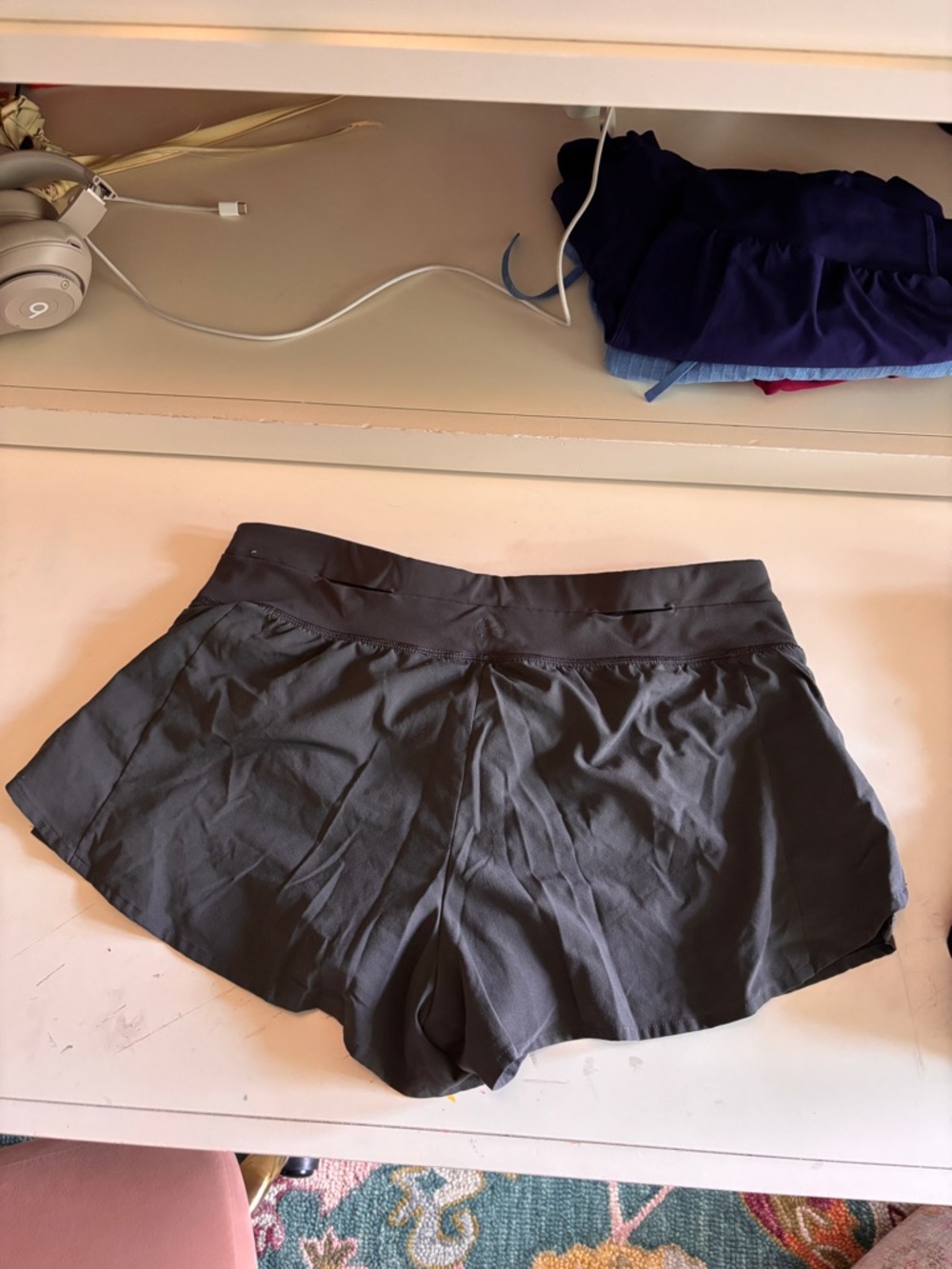 CALIA Women’s Kick It Up Shorts in Gray - Picture 4 of 4